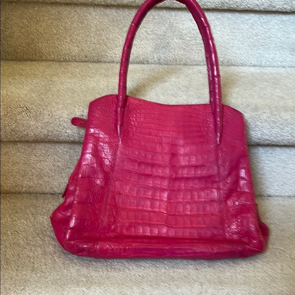 Nancy Gonzalez Elegant Pink Crocodile-Authentic Nancy Gonzalez💕